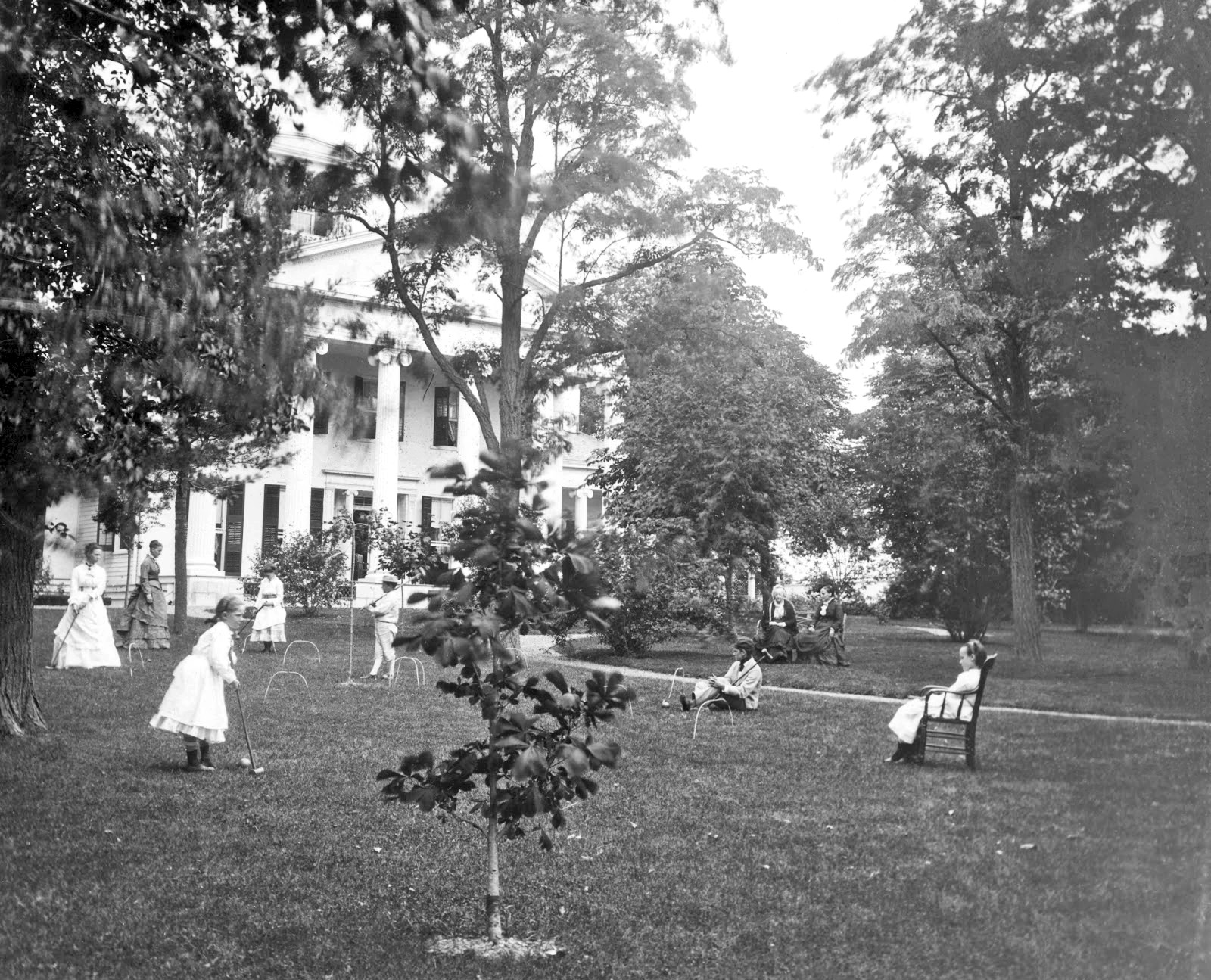 History in Photos Croquet