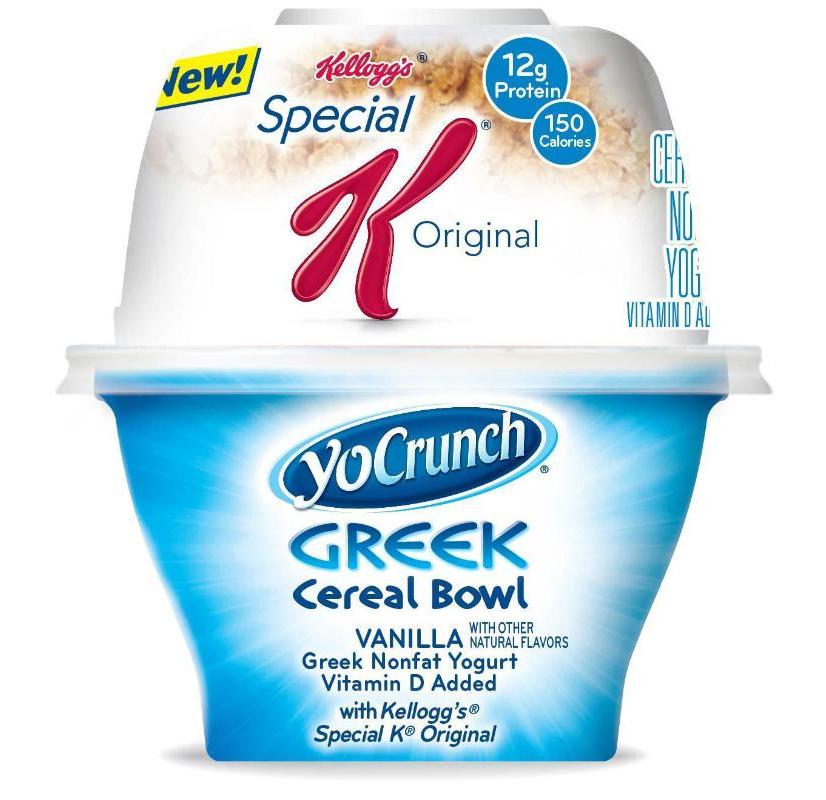 News YoCrunch New Yogurt Cereal Bowls Brand Eating