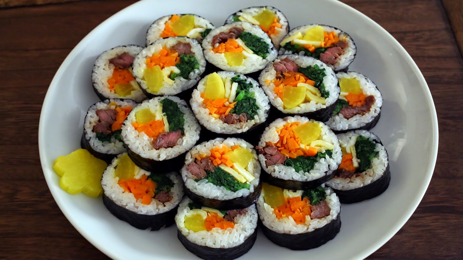 Kimbap Tarifi Kiyopta Toki