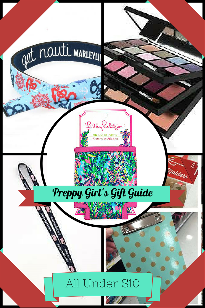 Preppy Gift Guide - Under $10 - Sugar Spice and Sparkle