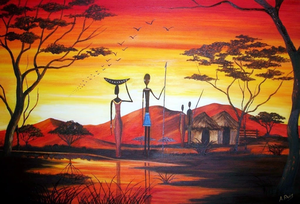 Paisajes Africanos Cuadros Decorativos Paisajes Africanos Cuadros Decorativos