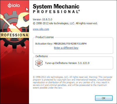 SYSTEM MECHANIC PROFESIONAL 10.8.5