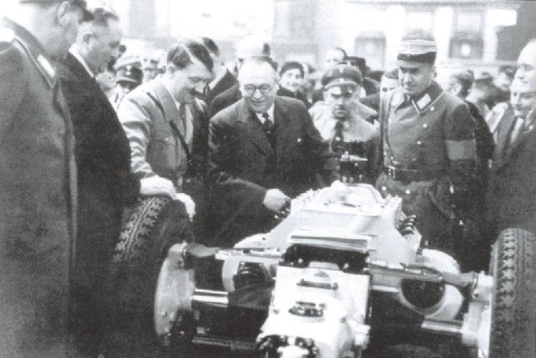 of the Tatra 77 engine to
