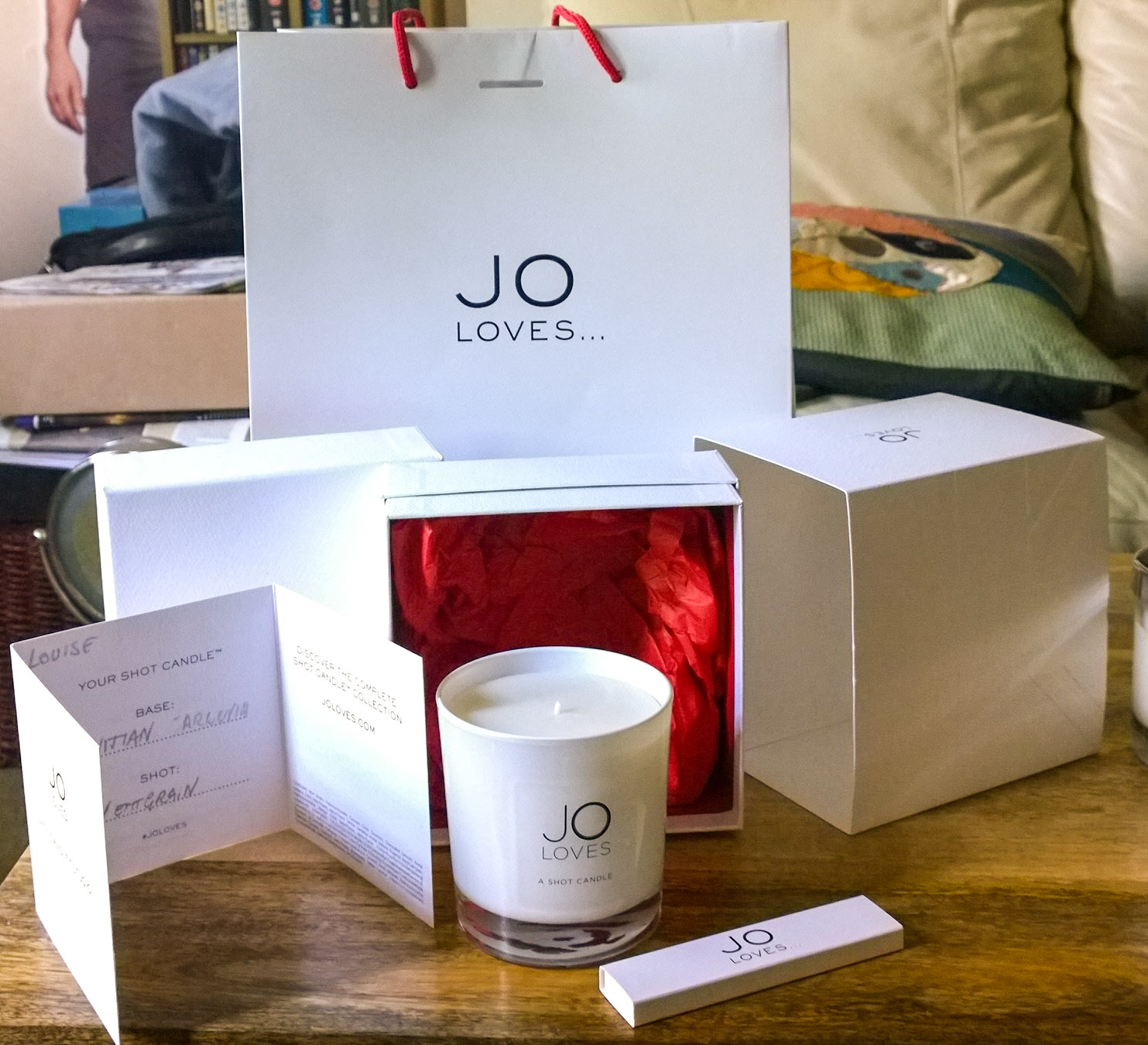 Jo Loves Candle Shot Get Lippie