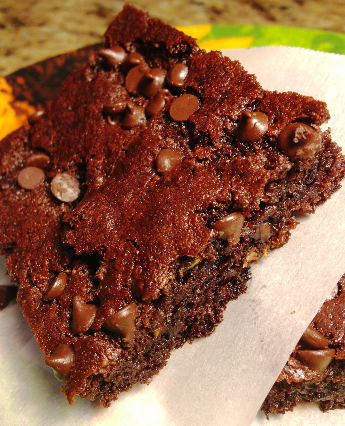 A Healthy Makeover Zucchini Brownies
