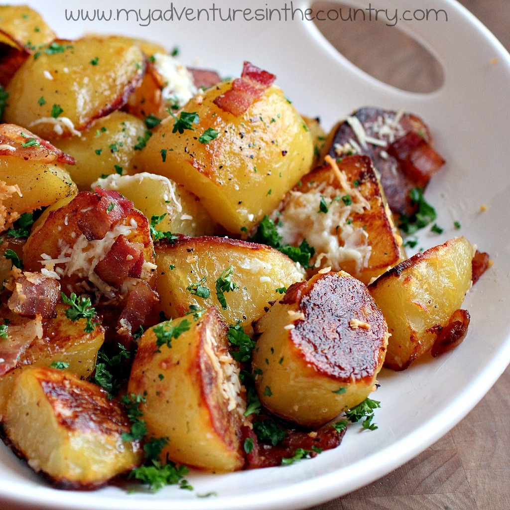 Best Oven Roasted Garlic Potatoes at Donald Somerville blog