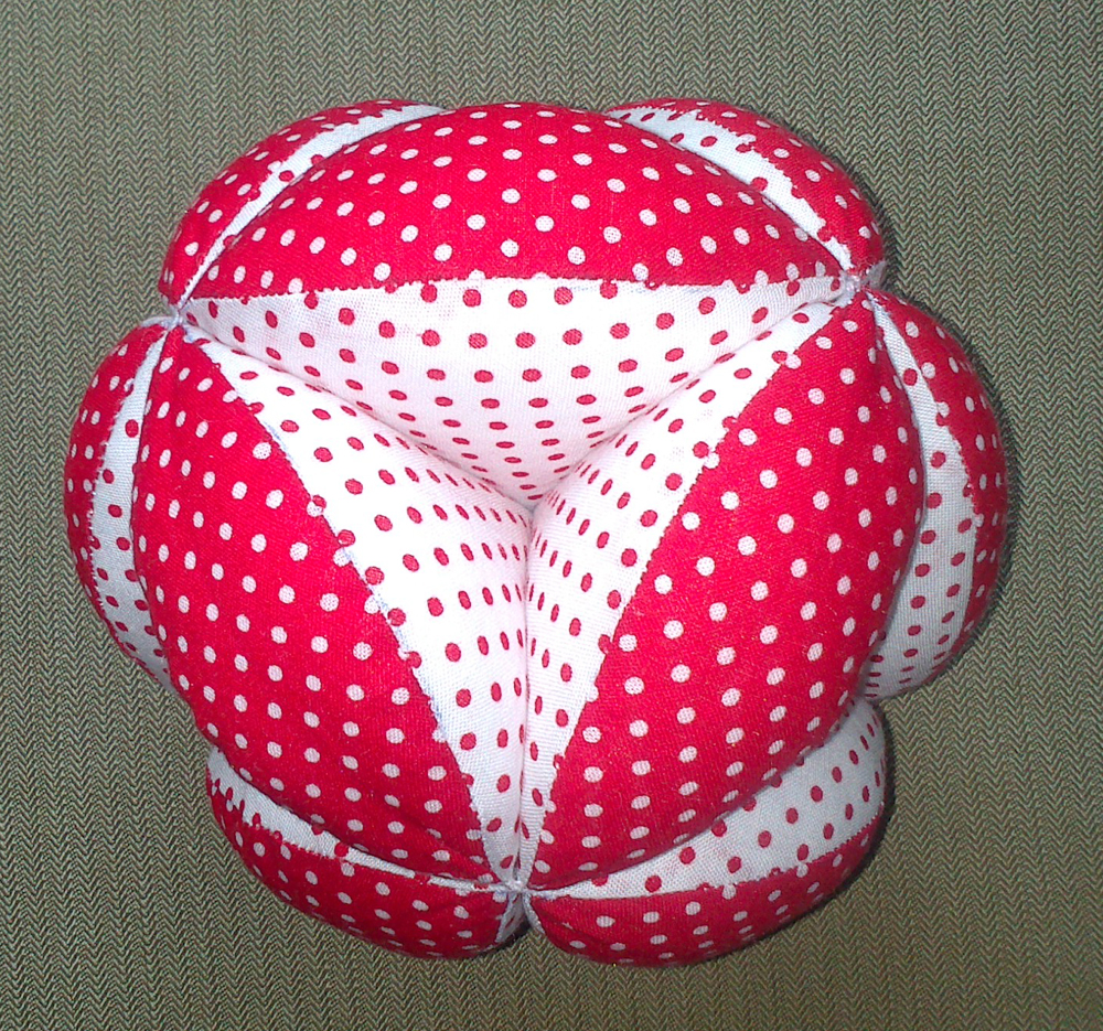 pelota de tela para bebes