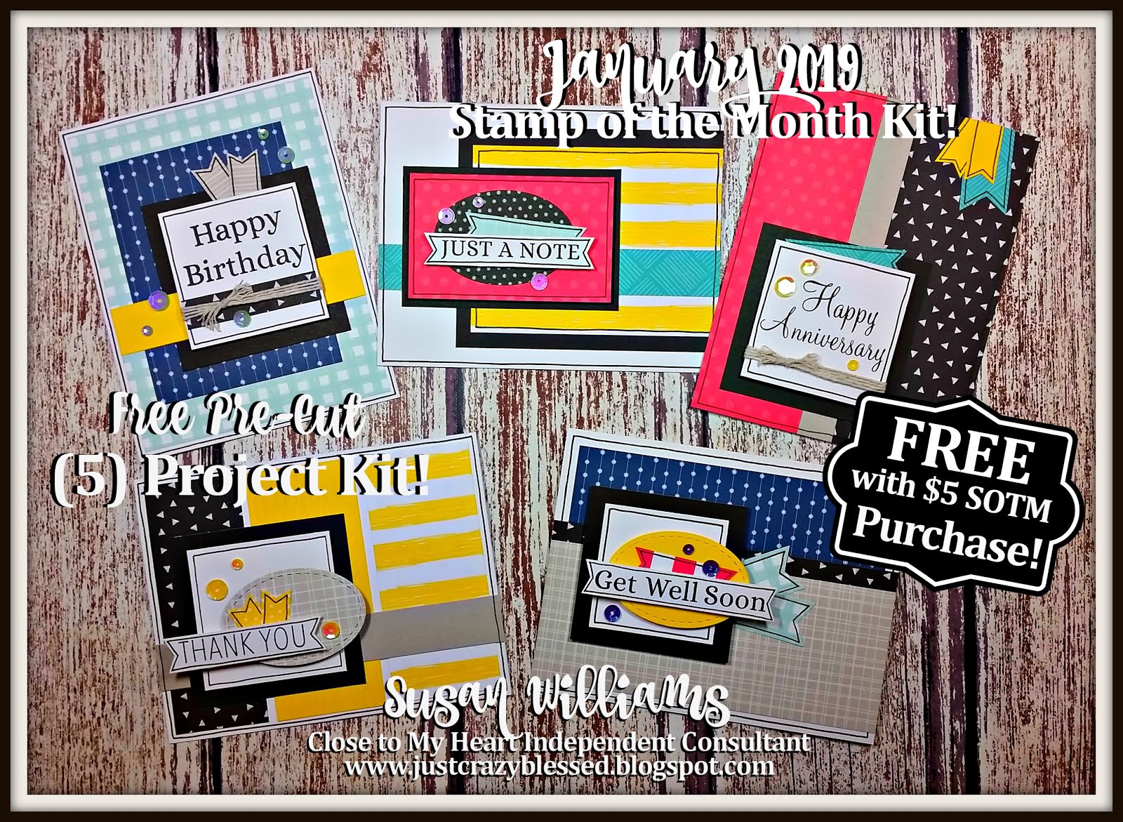 January 2019 Stamp of the Month Workshop!