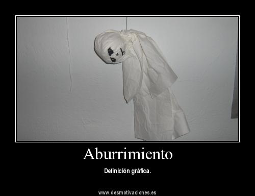 Los males que genera el aburrimiento y un vídeo.