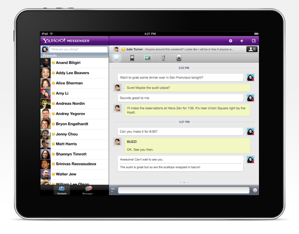 Yahoo messenger video