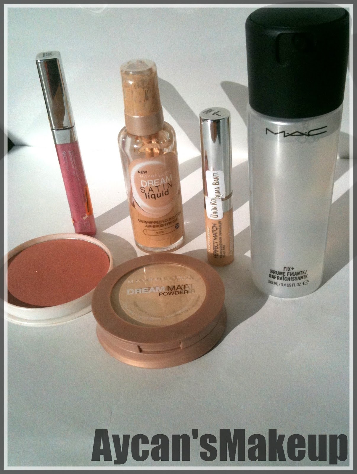 Aycan�sMakeup Bronz kahveMürdüm tonda makyaj