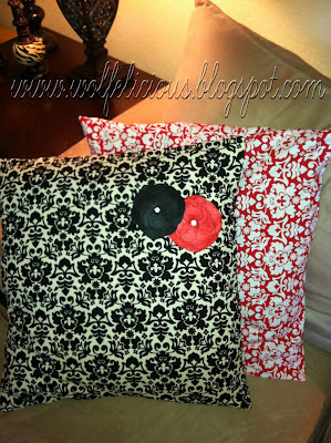 Pillow by April Wolfe Pillows by April Wolfe aka Wolfelicious