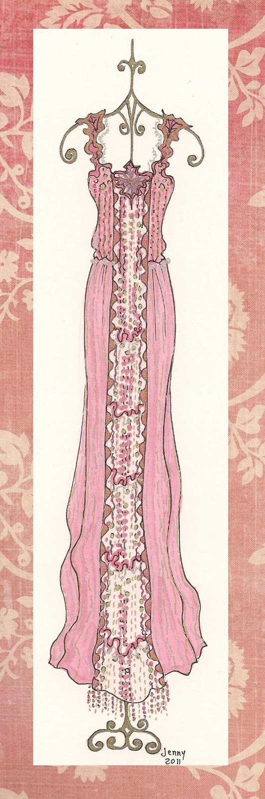 Jennelise: Drawing Dresses