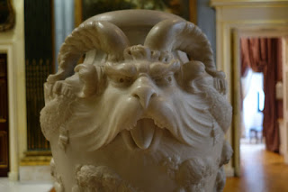 Wallace Collection London Marble Vase Gargoyle Face