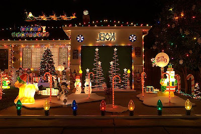 outdoor decorations for holiday night