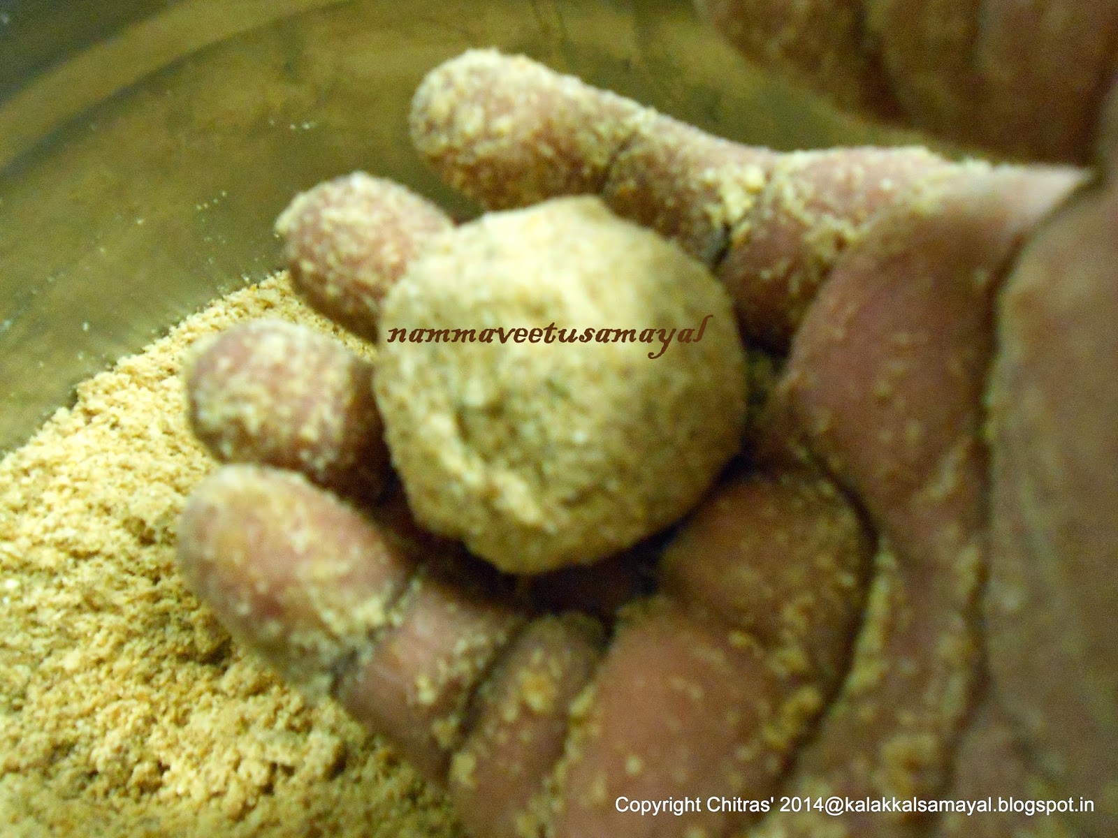 kalakkalsamayal Foxtail Millet Till Ball