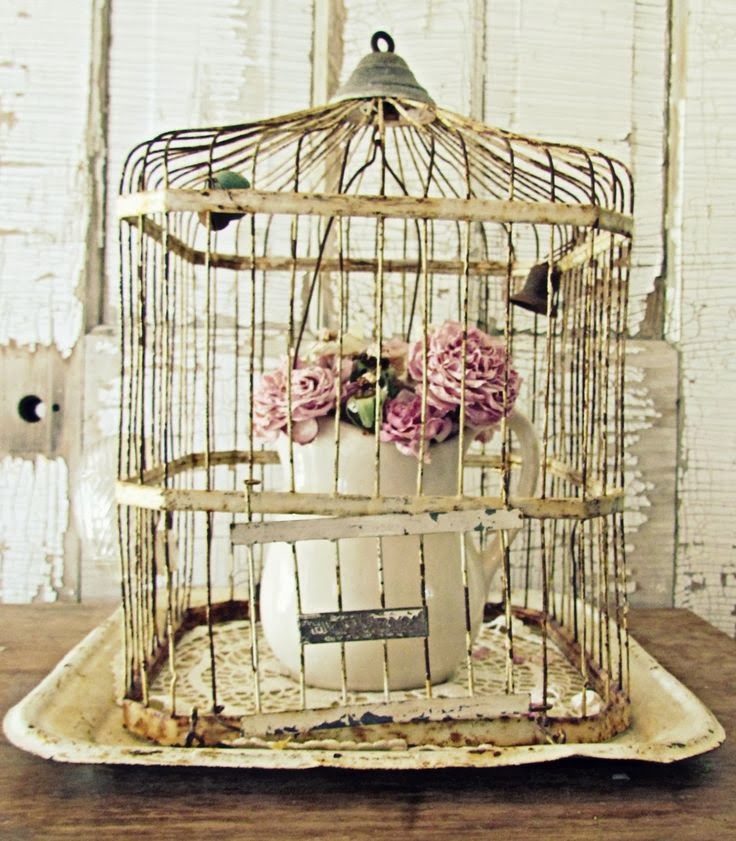 Shabby in love Interesting ideas to display Bird Cages