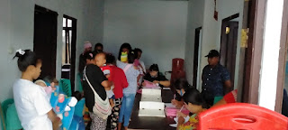 Warga Lorwembun Antusia Ikuti KB Kesehatan TMMD Reg 111 Kodim Saumlaki