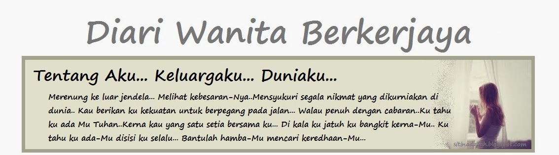 Diari Wanita Berkerjaya