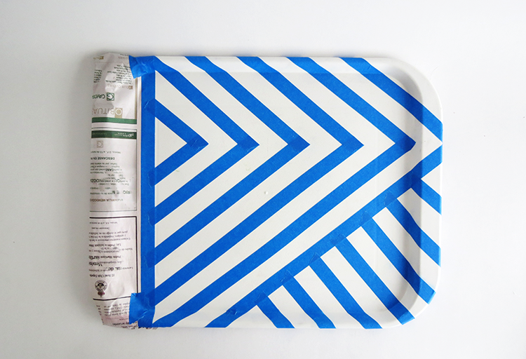How to paint a plastic tray Ohoh Blog