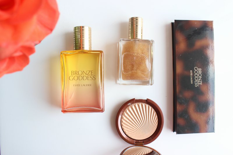 Bronze Goddess Perfume & Makeup Collection