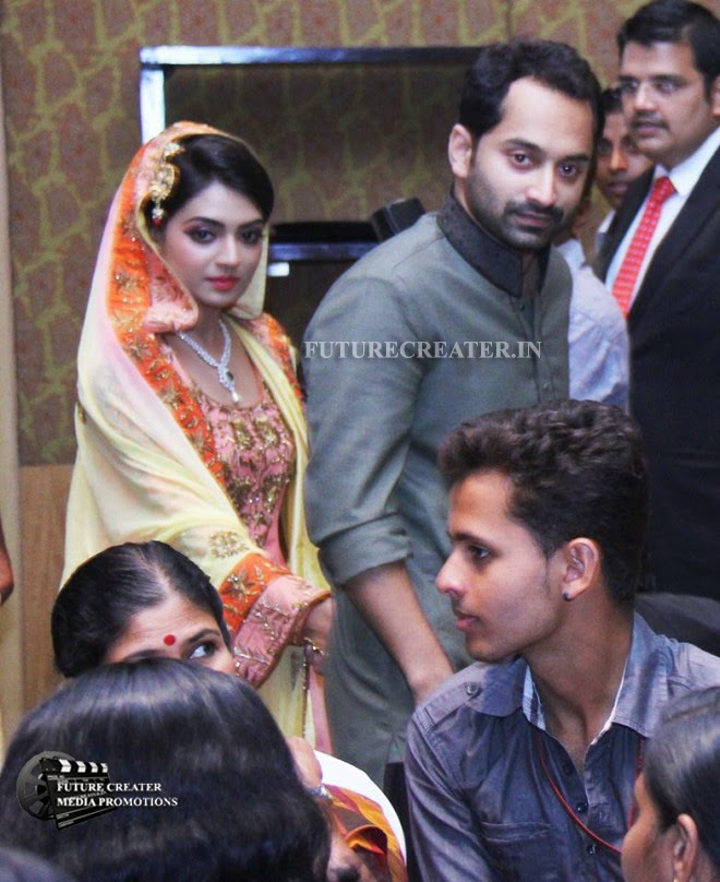 Fahad Fazil and Nazriya Engagement Photos