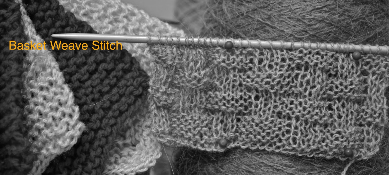 Knitting Novice: The Weekly Swatch: The Basket Weave Stitch