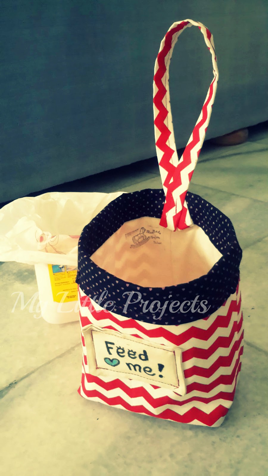 My Little Projects First Project in 2015 Car trash bin