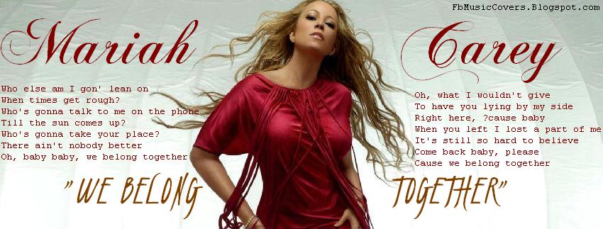 Mariah Carey We Belong Together Fb Music Covers