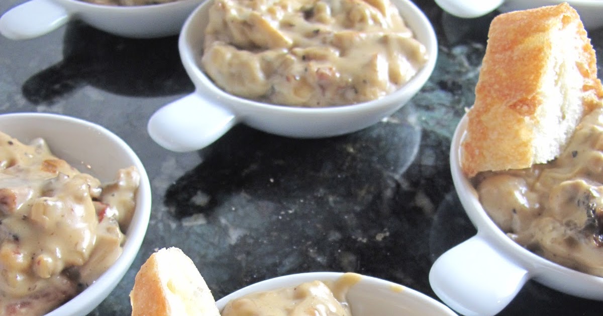 Mushroom Cheese Dip Purple Chocolat Home