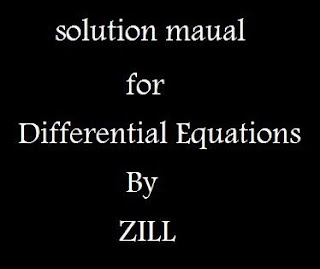 Differential Equations By Zill 7th Edition Solution Manual