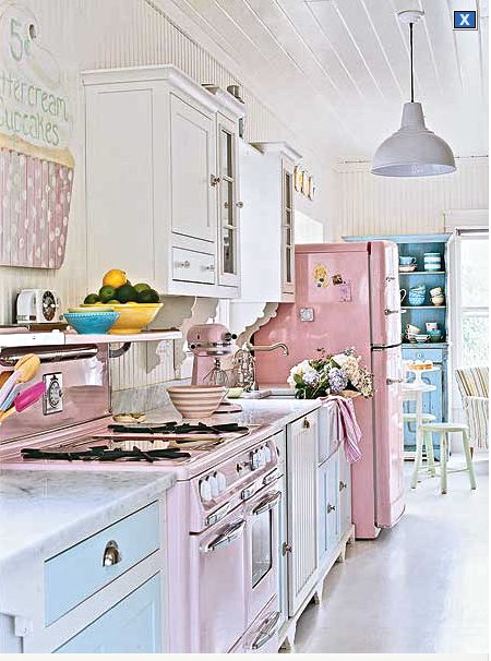 la belleza de las cosas: COCINAS CAMPESTRES