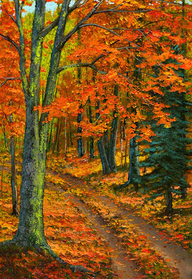 pinturas-al-oleo-paisajes-de-otoño paisajes-de-otoño