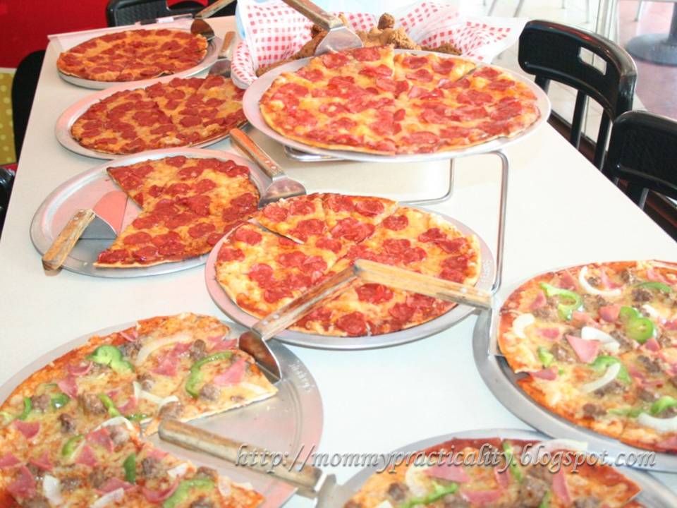 a baptismal reception with monster meal deal at shakey s philippines