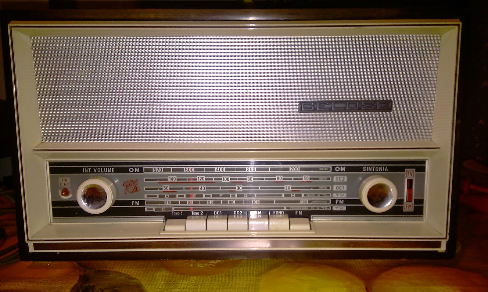 La Radio a 360° GELOSO G 3401 Ricevitore 4 valvole