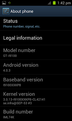 Install Android 4.0.3 ICS TouchWiz On Galaxy S II Install Android 4.0.3 ICS TouchWiz On Galaxy S II