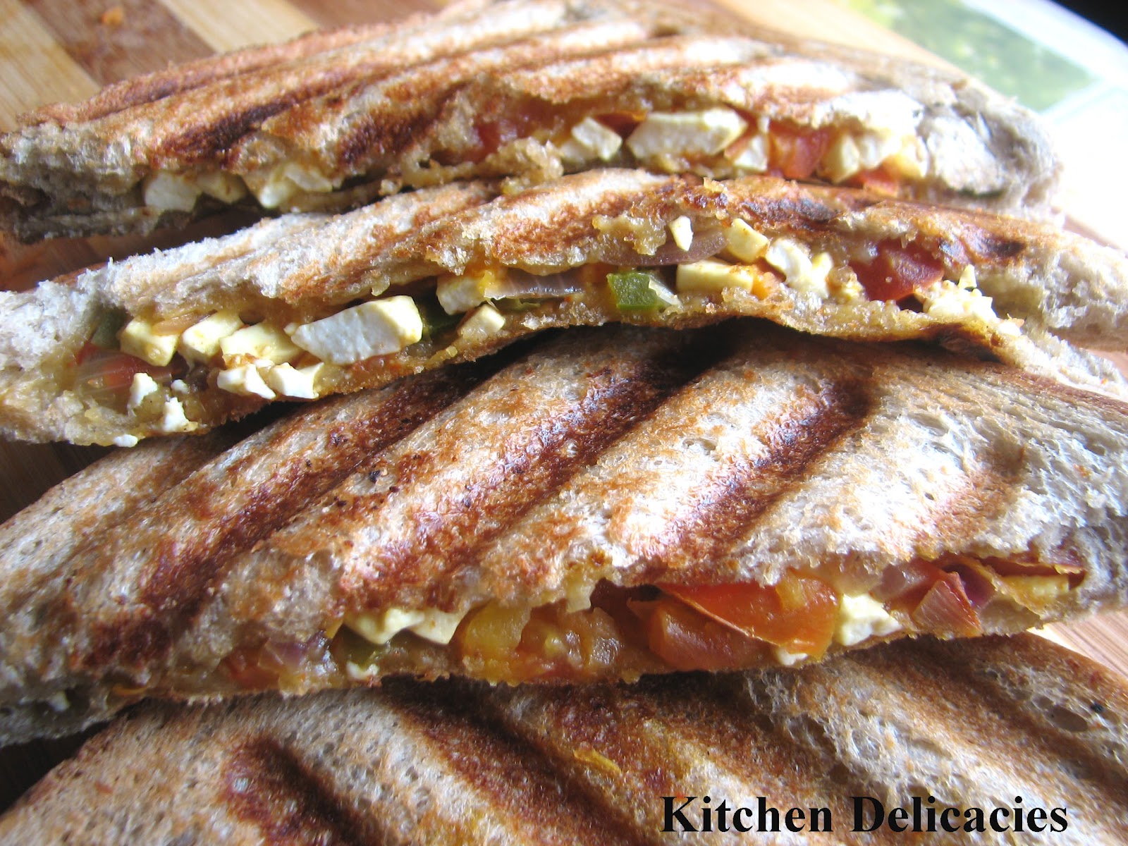 Cottage Cheese Sandwich Kitchen Delicacies