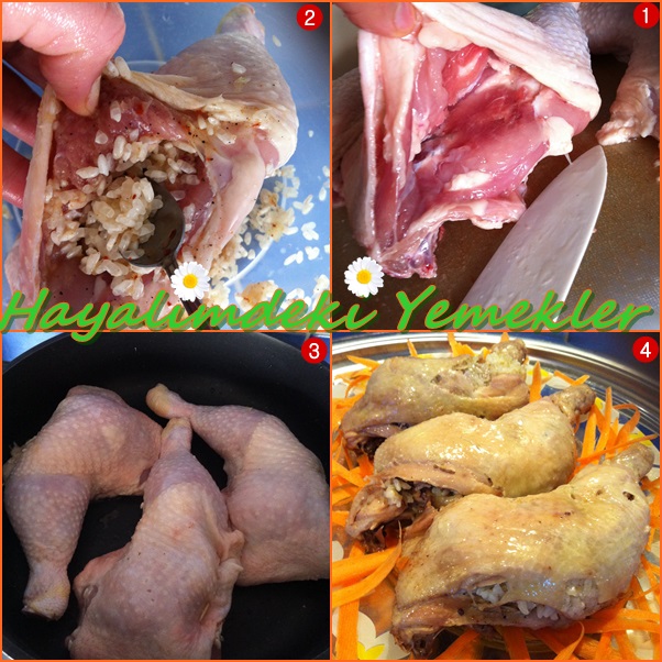 Tencerede Tavuk Budu Dolması resimli yemek tarifleri