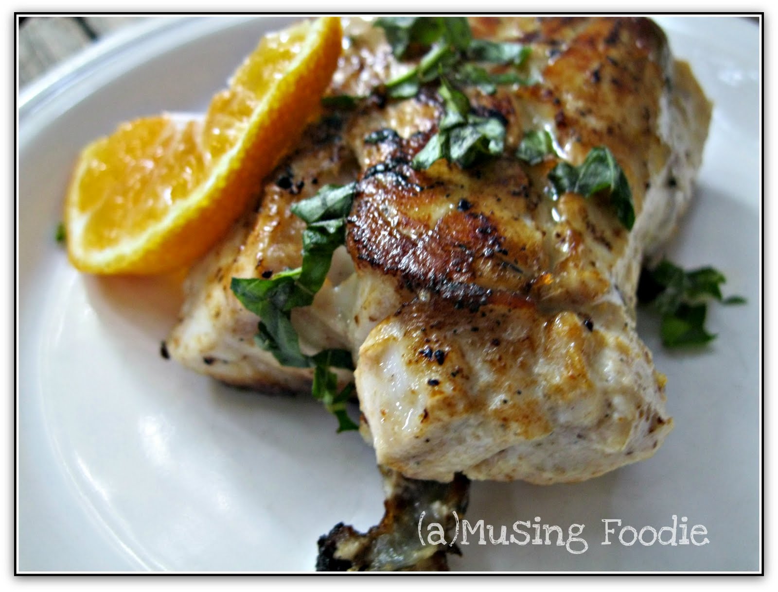 Pan Seared Striped Bass (a)Musing Foodie