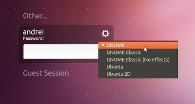 GNOME SHell session