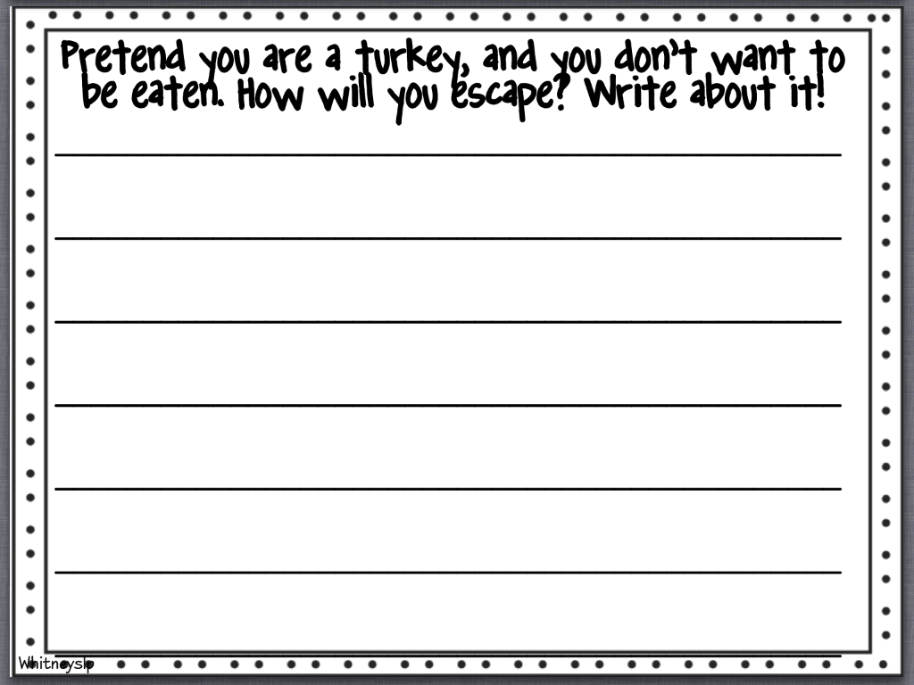 Thanksgiving essay topics