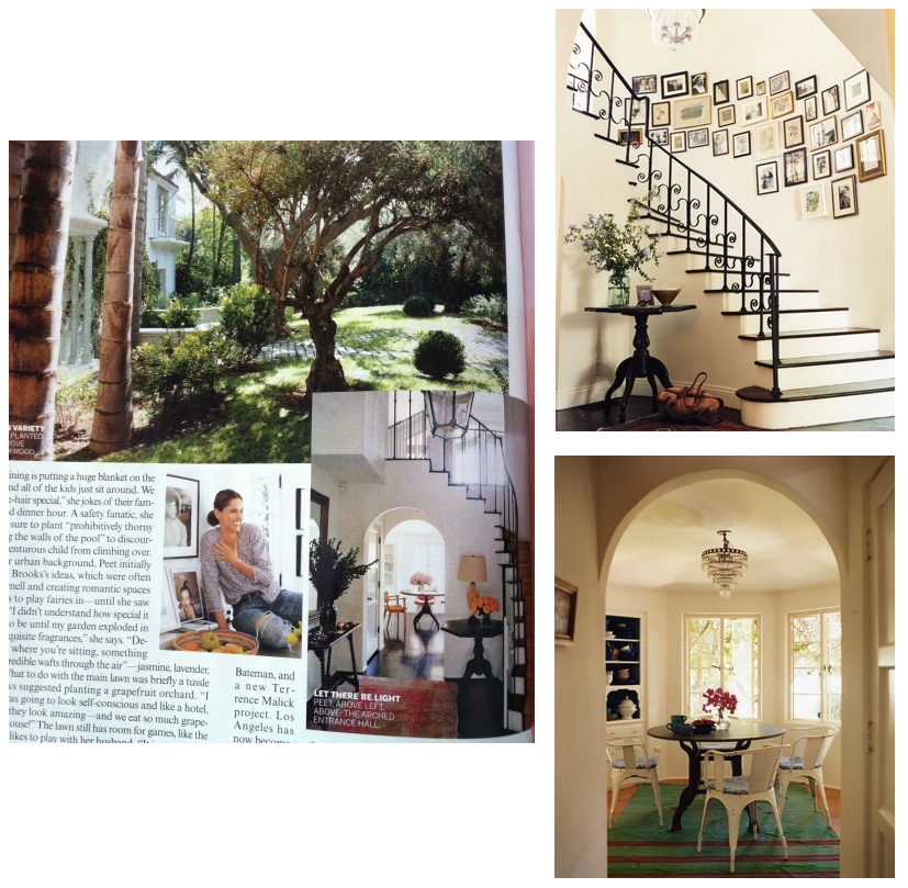 duchess fare: Amanda Peet in the Hollywood Hills