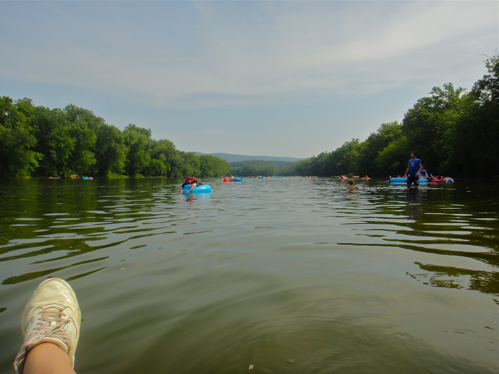 Russman's spot Tubing down the Shenandoah River in West Virginia