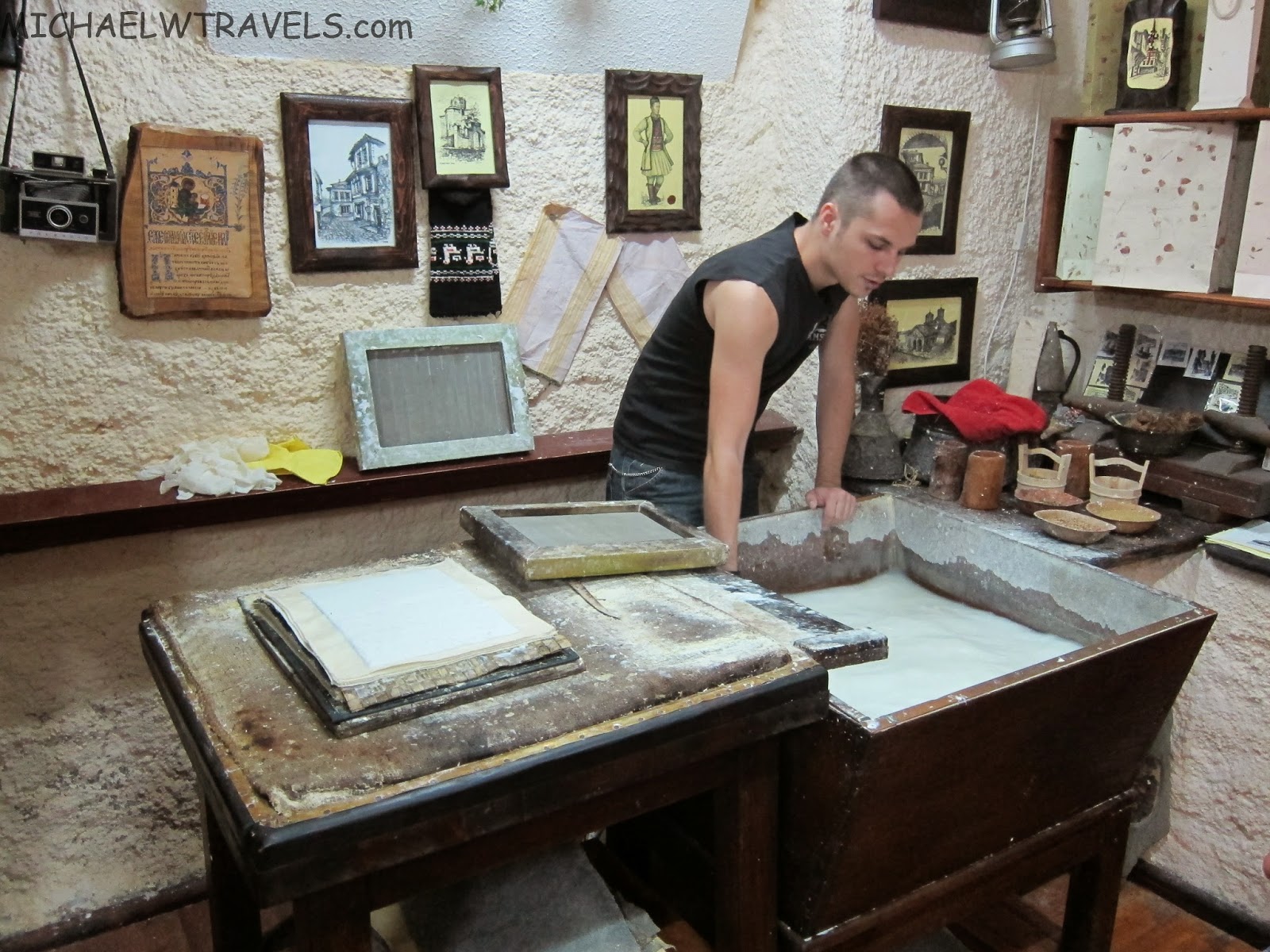 FRIENDS OF DARD HUNTER The Handmade Paper Ohrid, Macedonia