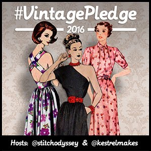Vintage pattern pledge 2016