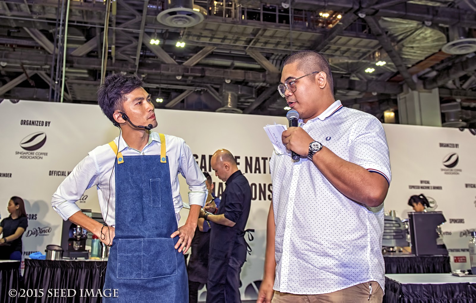 Seed Writes.... The fight for 2015 Singapore National Barista