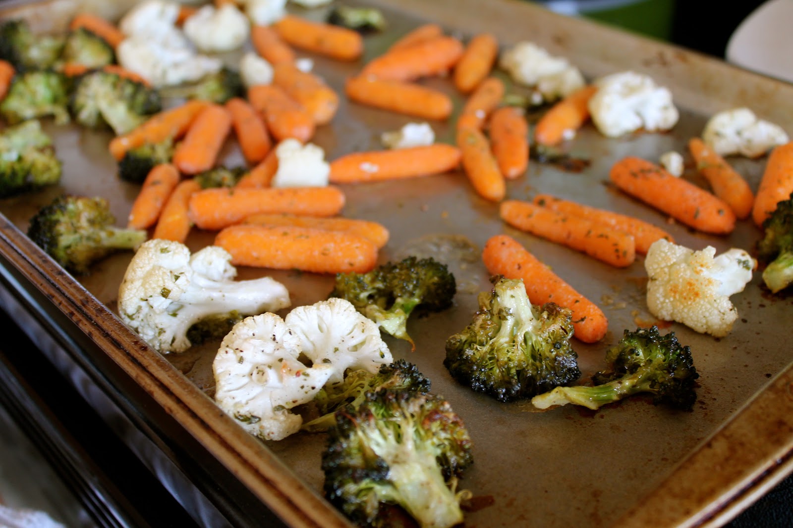 Mrs. Schwartz's Kitchen Roasted Ranch Veggies