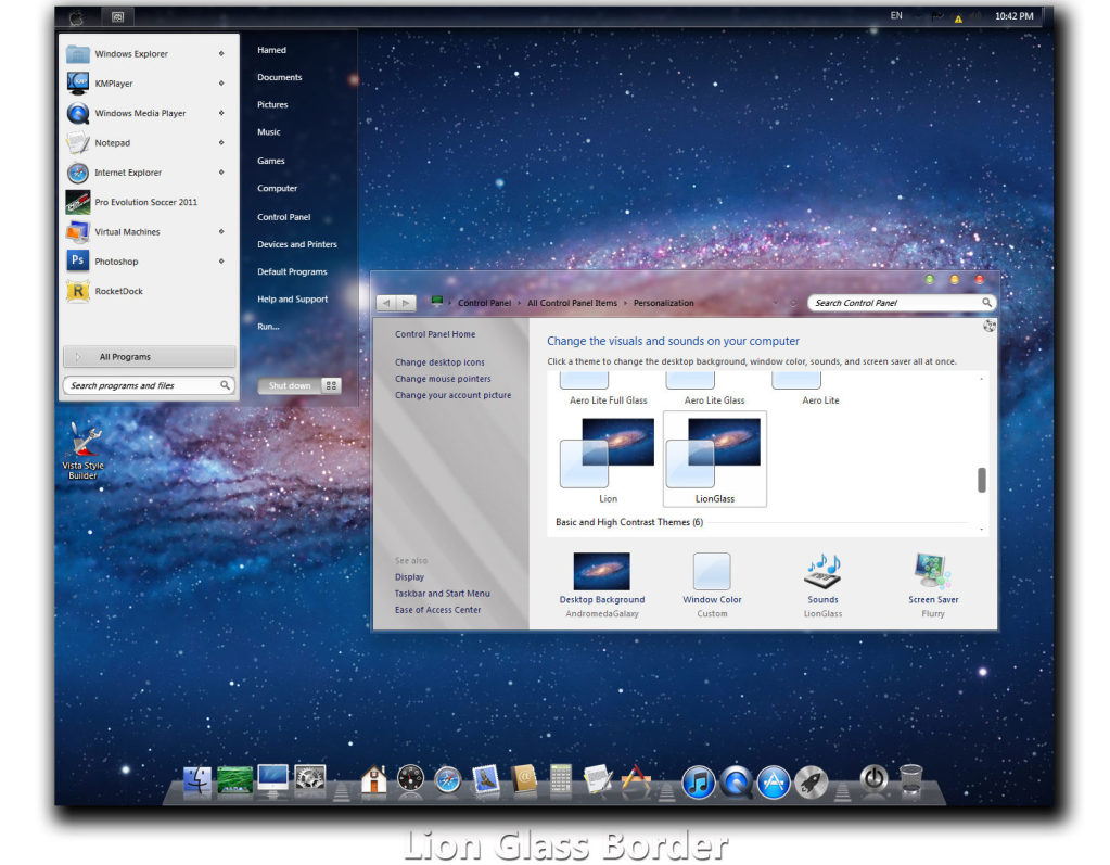 Windows 7 Mac os x Temas? images