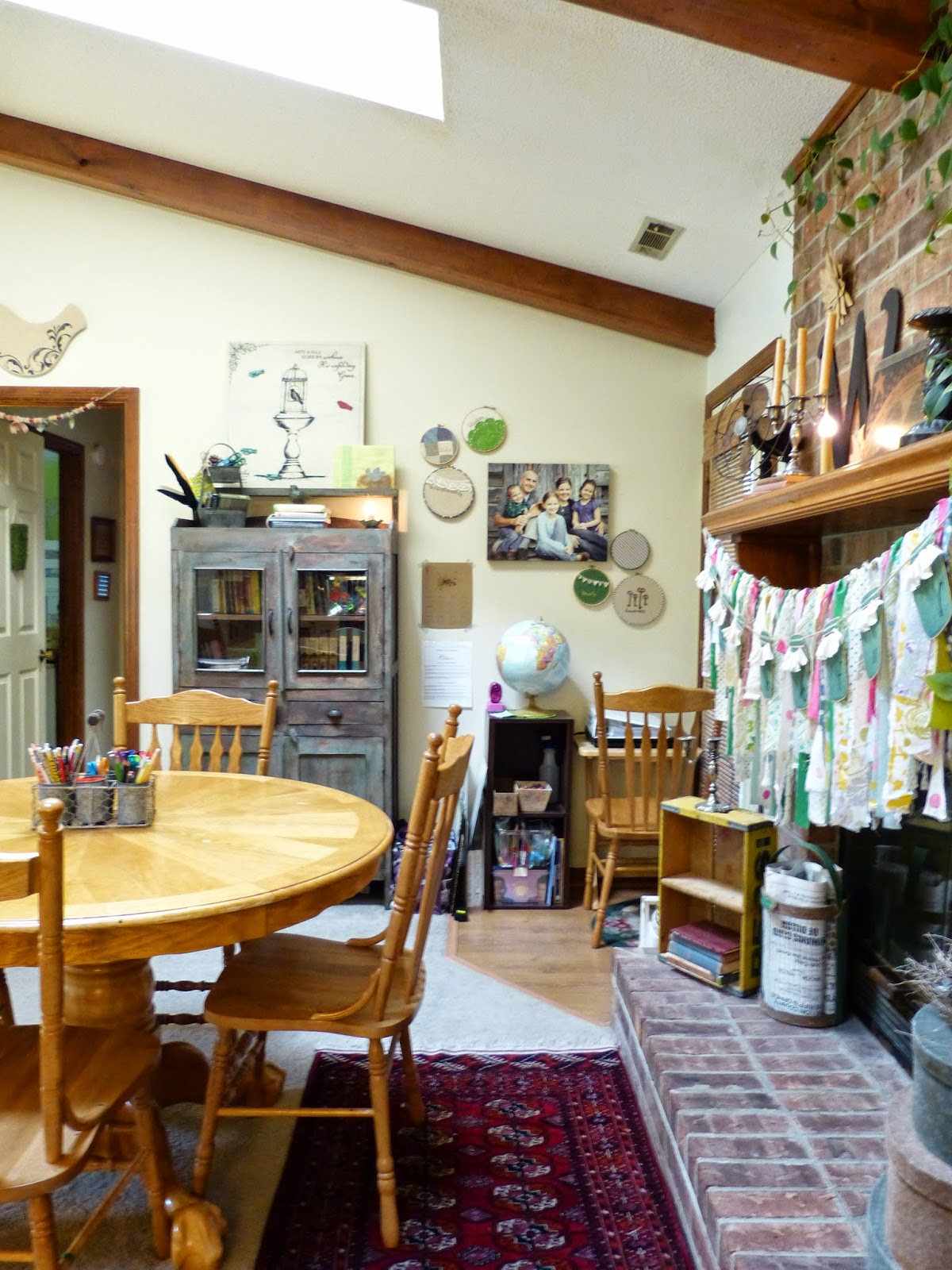 Creating a Beautiful Life on Less Home Tour with Monica... www.blissfulanddomestic.com