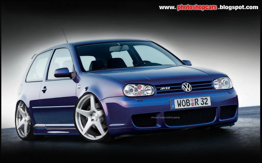 Volkswagen Golf tuning e rebaixado